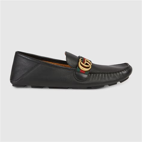 mens black gucci drivers|Gucci drivers on sale.